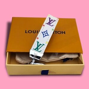 Monogram Multicolor Keychain With Box,Dustbag + Free Gift